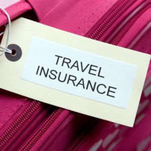 travel insurance luggage tag