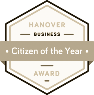 Hanover business citizen of the year on transparent background