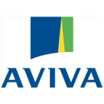 Aviva logo on transparent background