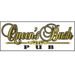 Queen's Bush Pub logo on transparent background