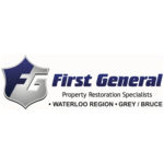 first general logo on transparent background