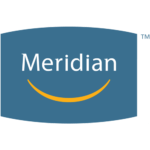 Meridian logo on transparent background