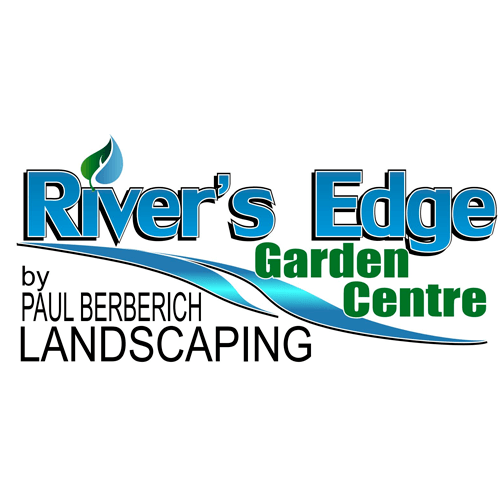 river's edge garden centre logo on transparent background
