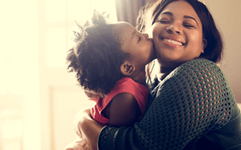 African Descent Family House Home Resting Living